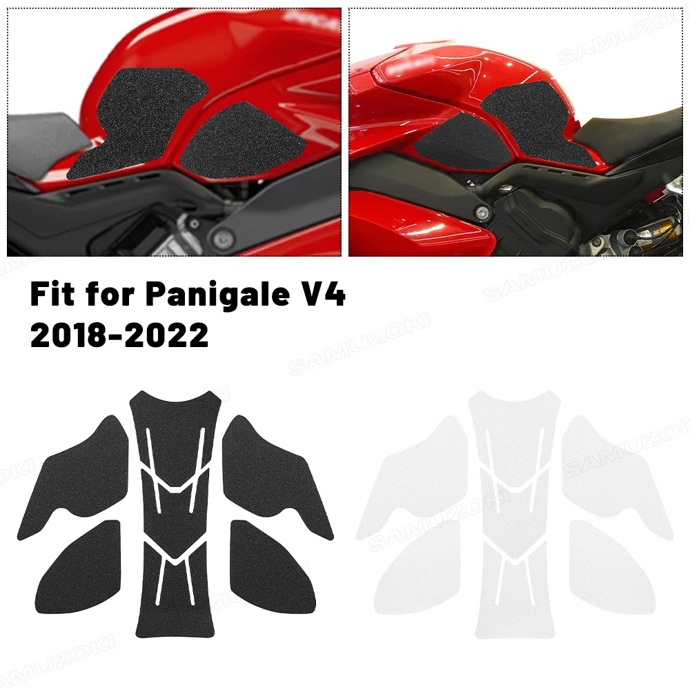 

Наклейка на бак, подходит для Ducati Panigale V4 V4S Streetfighter 2018-Up, наколенники, защитные наклейки для тяги колена