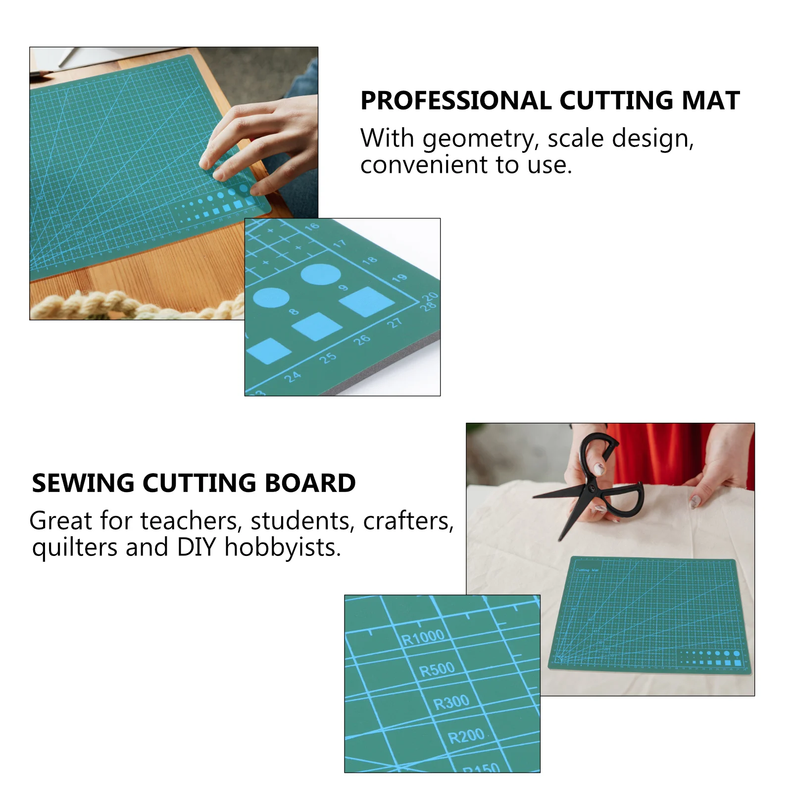 حصيرة قطع ذاتية الشفاء بقوة A4 مقاومة لقطع الخدوش للاستخدام المتكرر في صياغة تصميم الخياطة