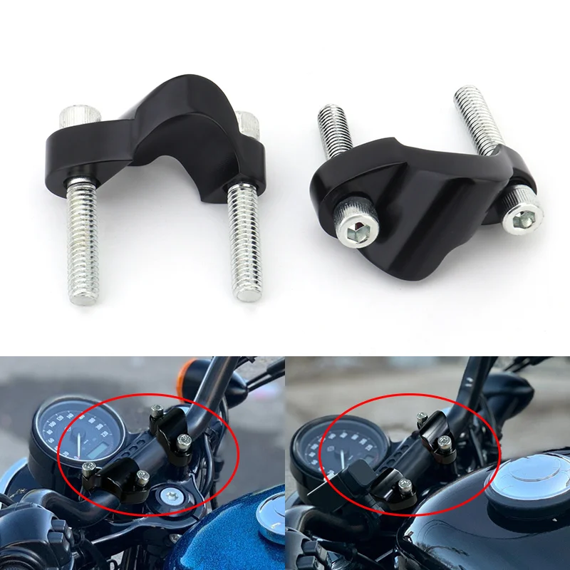 1 ''25 مللي متر المقود الناهض فاصل عدة 1/2'' زيادة كتلة تمديد ل هارلي سبورتستر 1200 ثمانية وأربعين 48 XL1200X 2010-2022