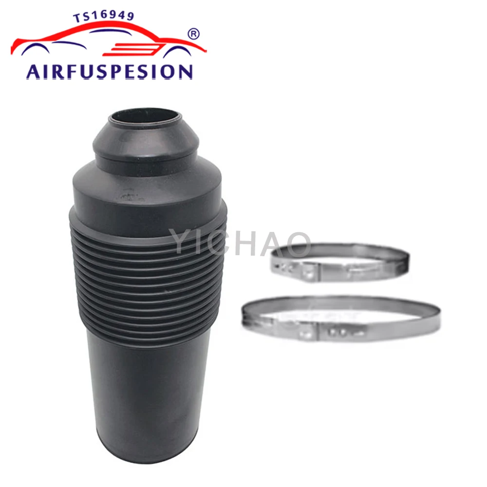 1 Set Front/Rear ABC Hydraulic Shock Absorber Dust Cover with Rings For Mercedes Benz R230 SL350 SL500 A2303204513 A2303200513