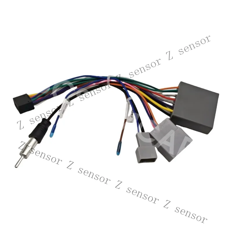 RRR+ Android Player Head Unit Wiring Harness Connector Fit For Honda CRV 2006-2009