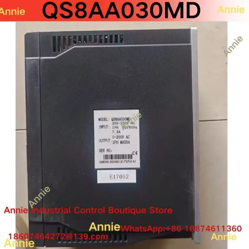 Second Hand Test OK Servo Driver QS8AA030MD Industrial Automation Control Component