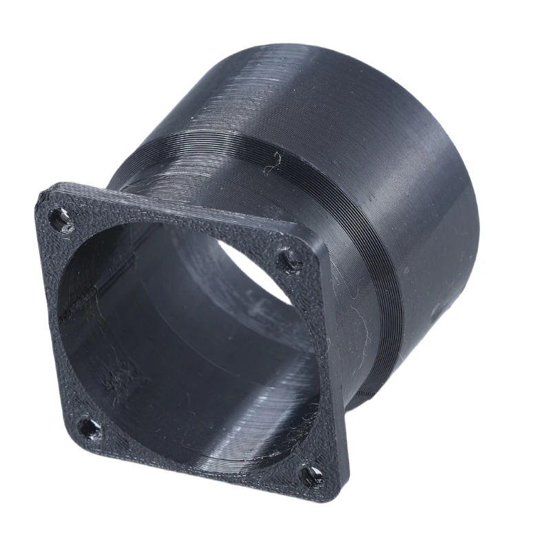 38/40mm Duct Connectors Plastic Straight Pipe Flange Ventilation Ducting Connectors for Heating Cooling Ventilation Systems