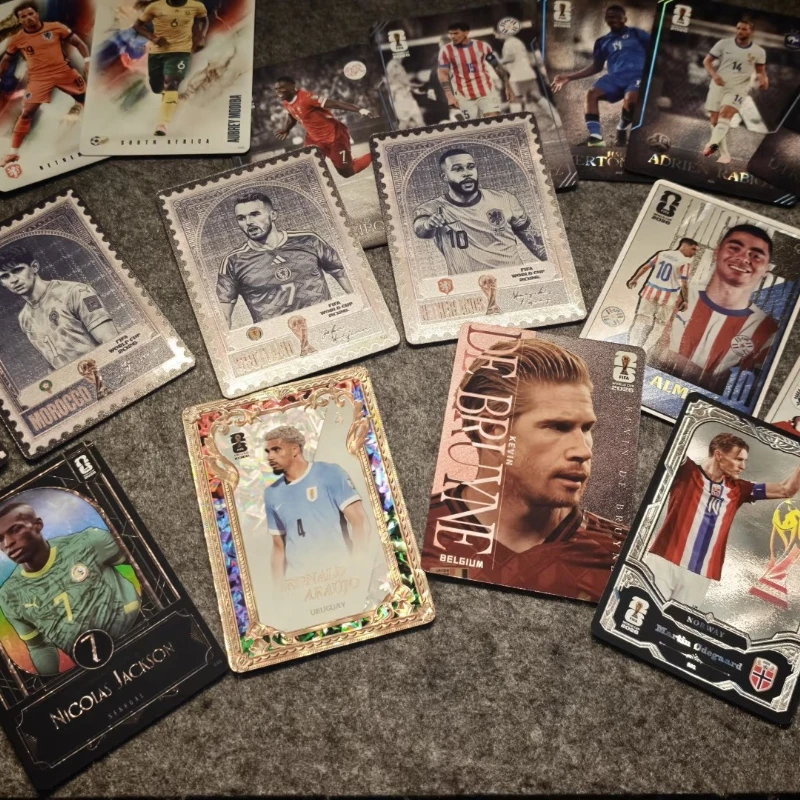 KAYOU 2026 Panini Weltmeisterschaft FIFA Fußball Sammelkarten Messi Mbappe Haaland Limitierte Auflage Sammel-Geschenkkarten