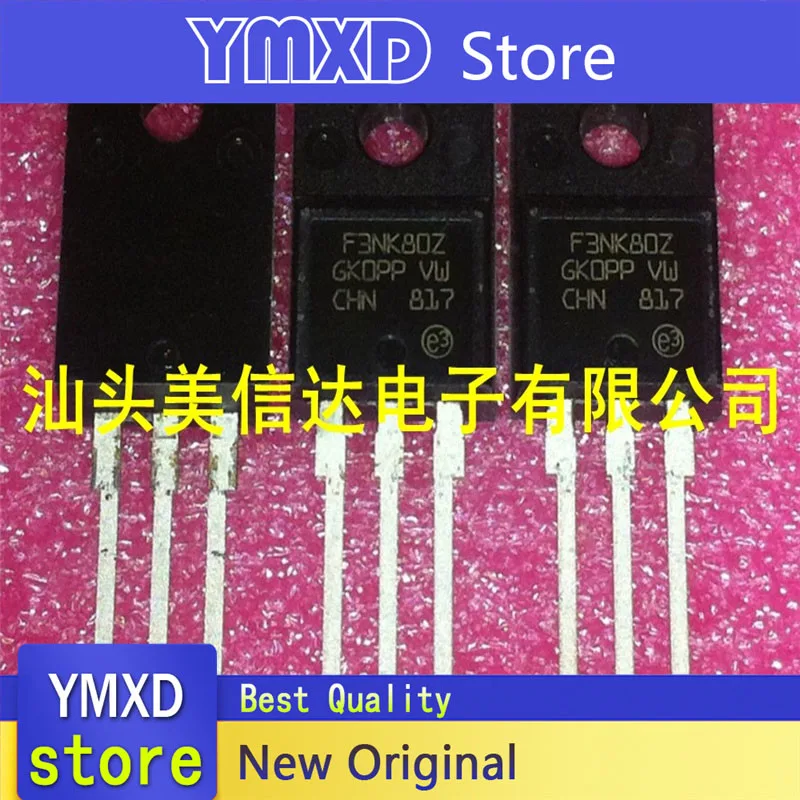 Tubo de efecto de campo, nuevo y Original, F3NK80Z, STF3NK80Z, 10 unids/lote, en Stock