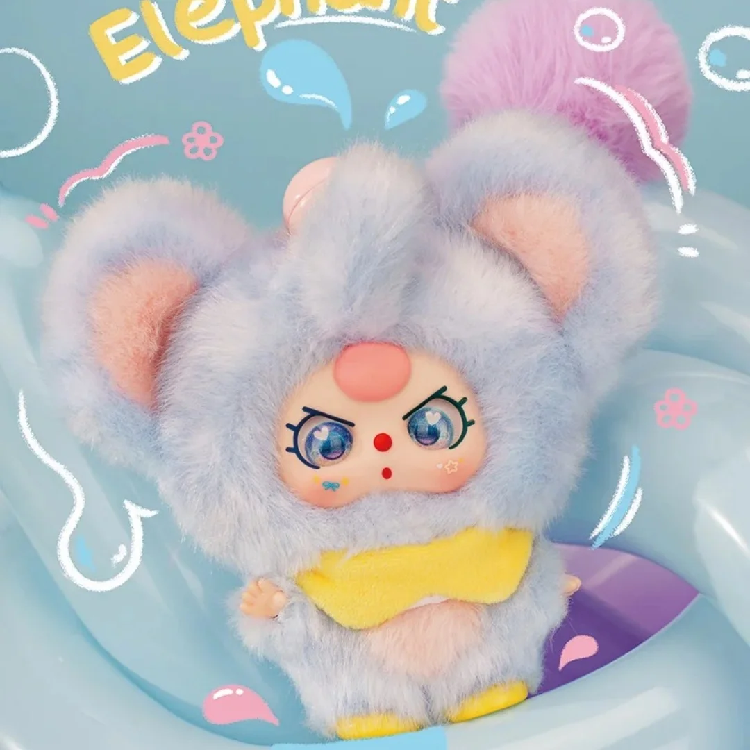 Genuine Baby Three New Mini Hug Series Vinyl Blind Box Plush Vinyl Doll Pendant Bag Decorations Kawaii Girl Gift In Stock