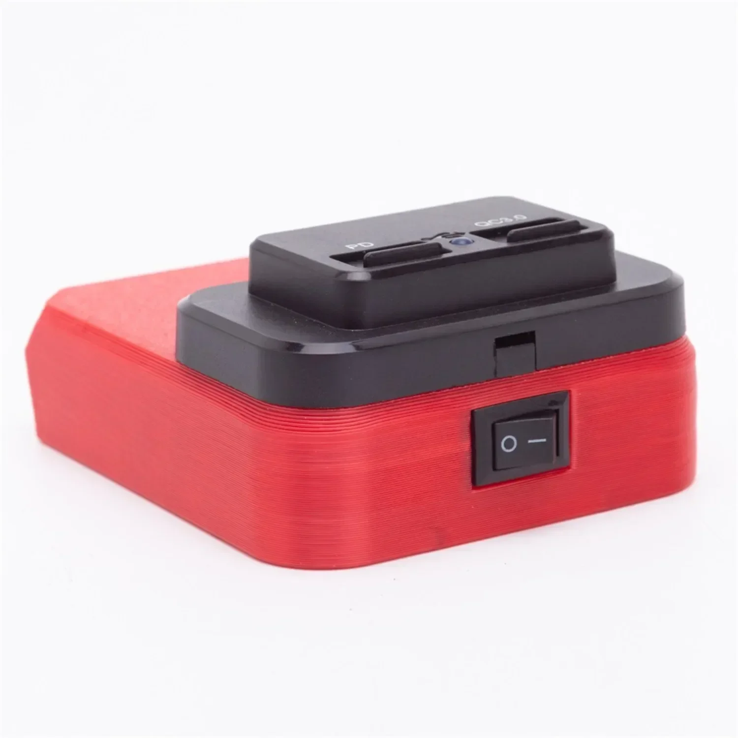 Portable For Milwaukee 20V Li-ion Battery Adapter Mobile Phone Tablet Uses USB and Type-C Interface for Fast Charging Power Bank