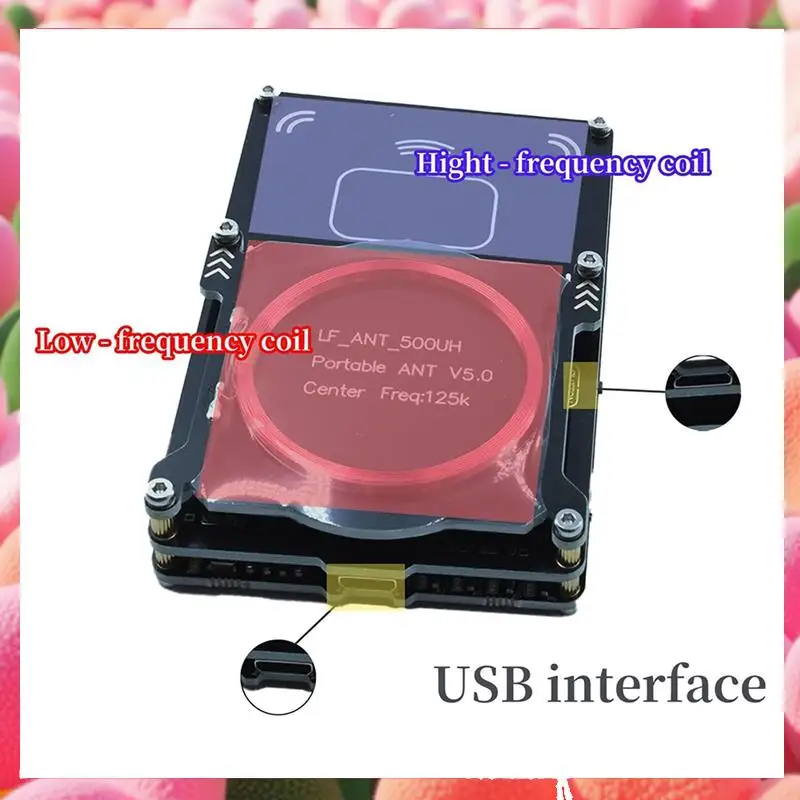 

Proxmark3 512M RFID Card Reader Burner Easy V5.0 RDV4 Memory IC ID Card Copier Duplicator Integrated Antenna Decryptor-ABJU