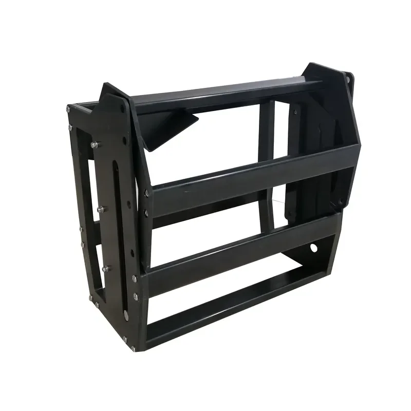 Black Power Coating Aluminum Jerry Can Holder Wall Mount Holder Metal Bracket for Camper Canopy
