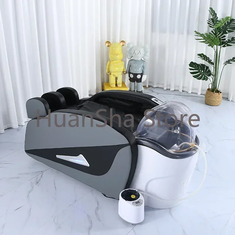 Beauty Salon Chair Head Spa Stylist Japanese Treatment Shampoo Chair Hairdressing Massage Silla De Peluqueria Furniture LJ50SC