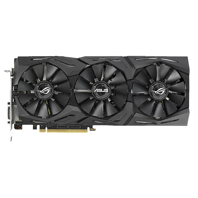 بطاقة رسومات الألعاب ASUS GeForce GTX 1070 Ti ROG STRIX سعة 8 جيجابايت GDDR5 #3