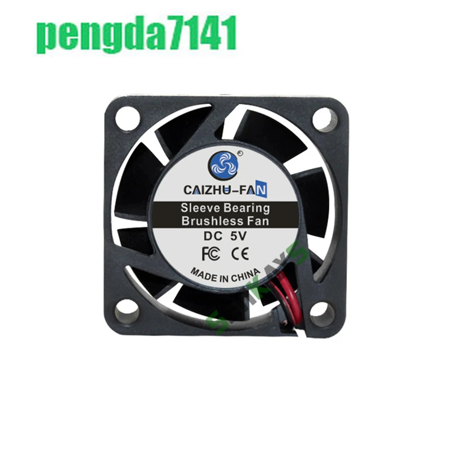 Brushless Cooling Fan, Ventilador, Radiador Refrigerador, Industrial Fonte de Alimentação Pequena, XH2.54 2pin, DC 5V, 12V, 24V, 4cm, 40x40x15mm, 4015