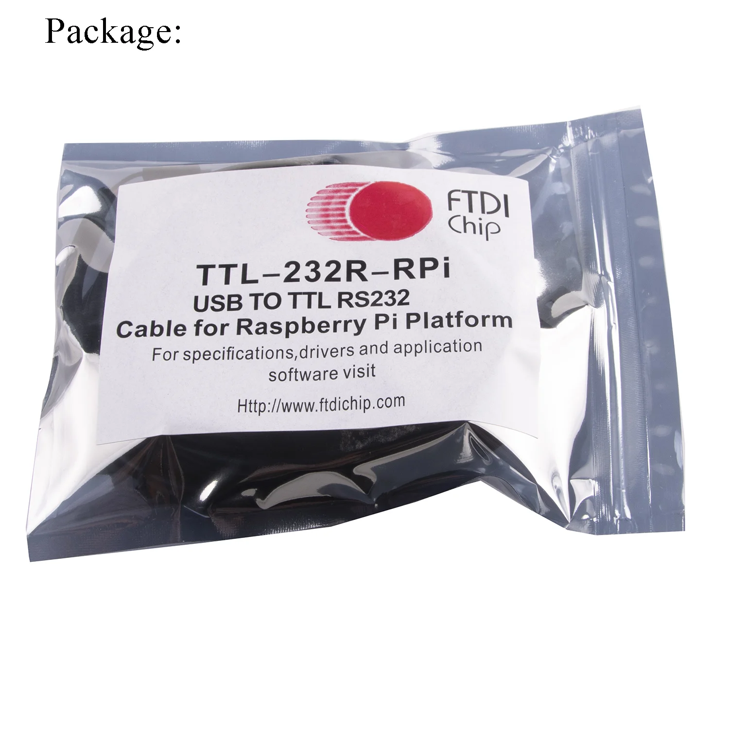 FTDI FT232RL USB 3.3V TTL-232R-RPi TTL Serial UART Debug Cable