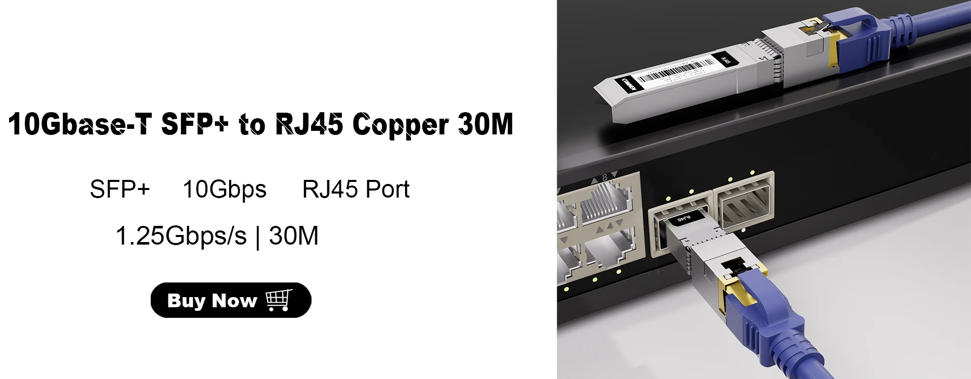 COMNEN Cat6/Cat6a 24er-Pack schlankes Cat6a-Ethernet-Patchkabel, 10 G, unterstützt Cat 6-Patchkabel für Patchpanel zum flexiblen Schalten – Detail 1