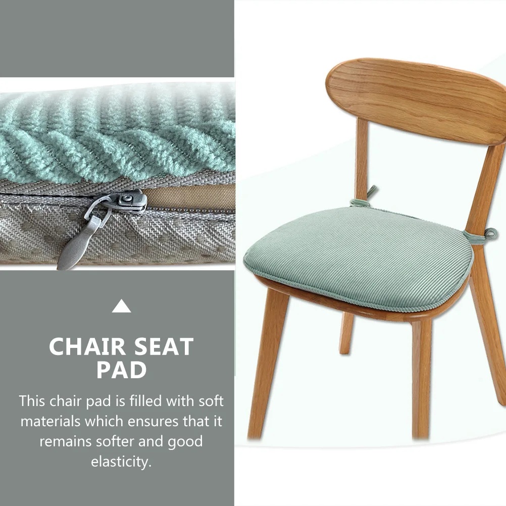

2Pcs Soft Chair Cushion Thick Seat Pads Comfortable Office Dining Room Universal Seat Pad Office Chair Pad Comfortable Cushion