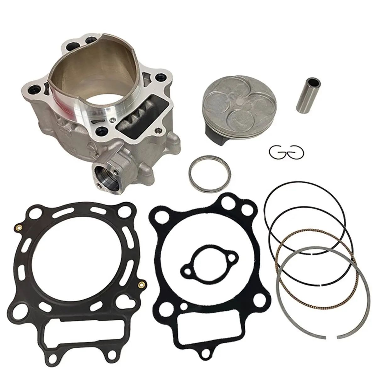 A23Z 78mm Cylinder Piston Top End Rebuild Kit for CRF250R 2004-2009, 12100-KRN-670, 12100-KRN-732