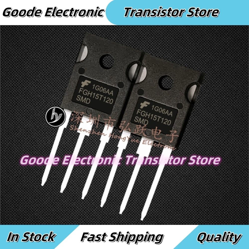 

10PCS FGH15T120SMD TO-247 1200V 15A Fast Shipping Best Quality
