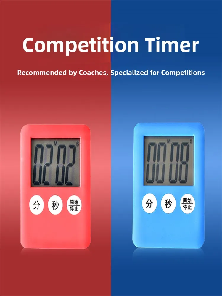 Picture 3: Study Timer Kitchen Countdown Alarm Clock Stopwatch Positive Negative Time Manager for Students Exam Question Solving