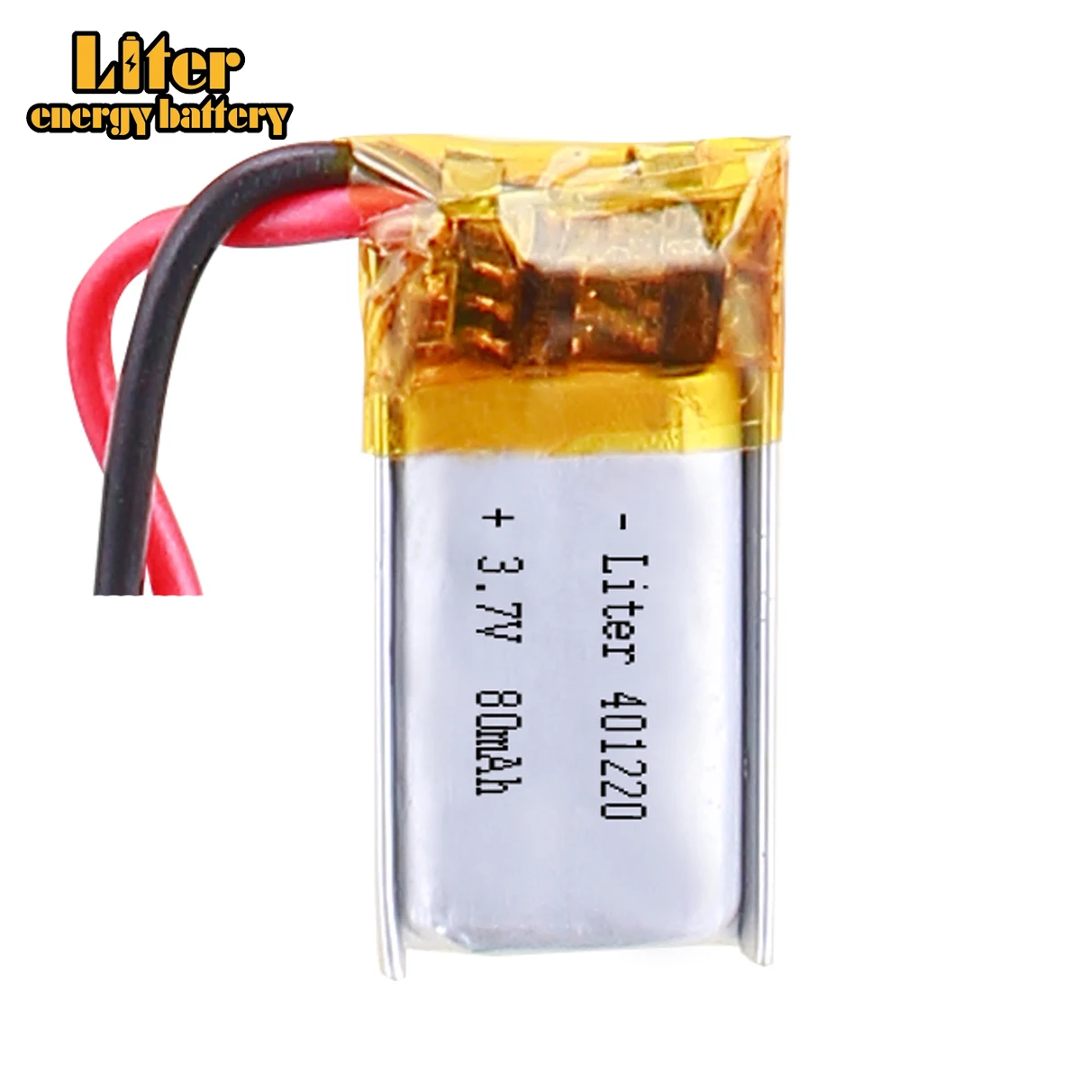 A product factory direct 3.7V lithium polymer battery built-in rechargeable battery 401220 100mah 401221 Bluetooth Headset