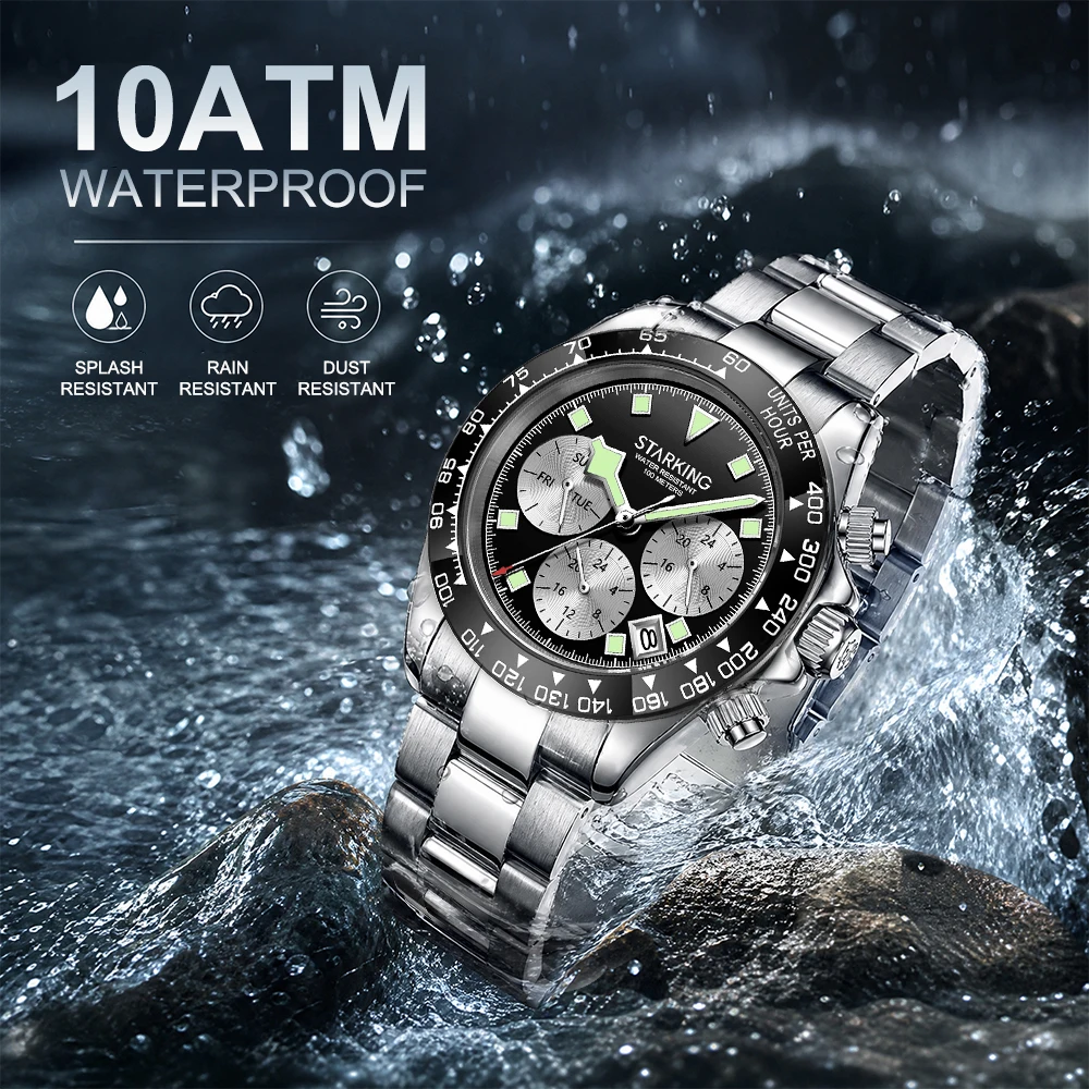Relógio de Mergulho Luxuoso pa - Smartwatch Luxury Watches For Men avaliação e preço