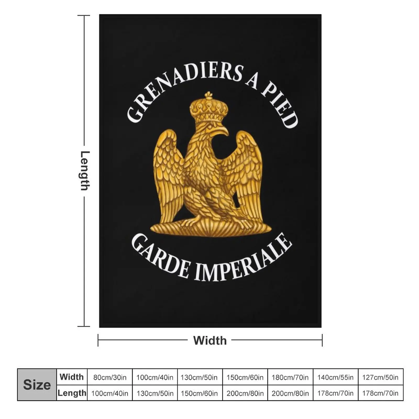 Garde Imperiale eagle Throw Blanket heavy to sleep Thermals For Travel Stuffeds Vintage Blankets