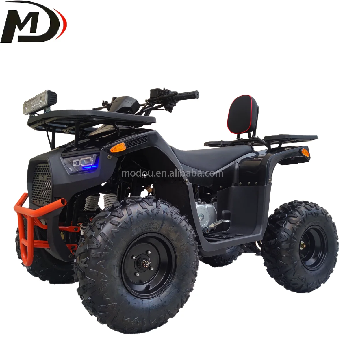 

Автоматический квадроцикл с высоким крутящим моментом 110CC для взрослых, 2WD сверхмощный квадроцикл, вездеход, система цепного привода мотоцикла