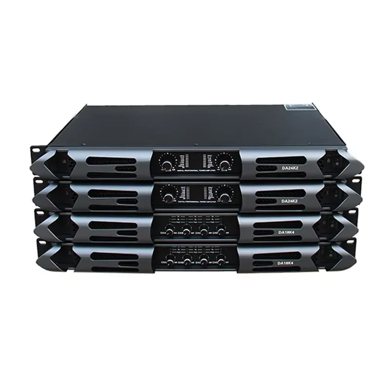 

DA6K4 6000 Watt 4 Channel 1U Class D Power Amplifier 8000 W Customize Amplifier Audio Professional Power Amplifier For Stage