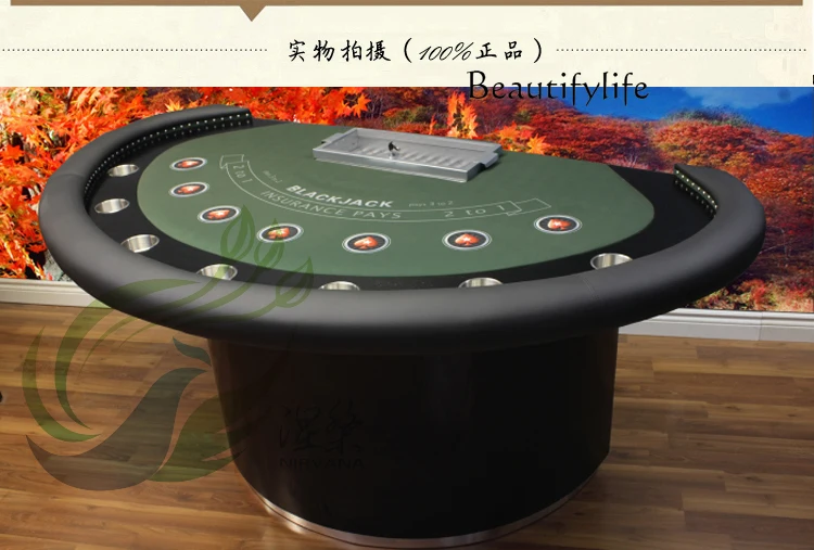 Blackjack, five-card table, big and small, dice table, Texas Hold'em table.