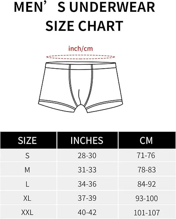 Calzoncillos Tipo Bóxer Para Hombre، Diseño De Trompeta، Latido Del Corazón، Ropa Interior Suave Estampada #6