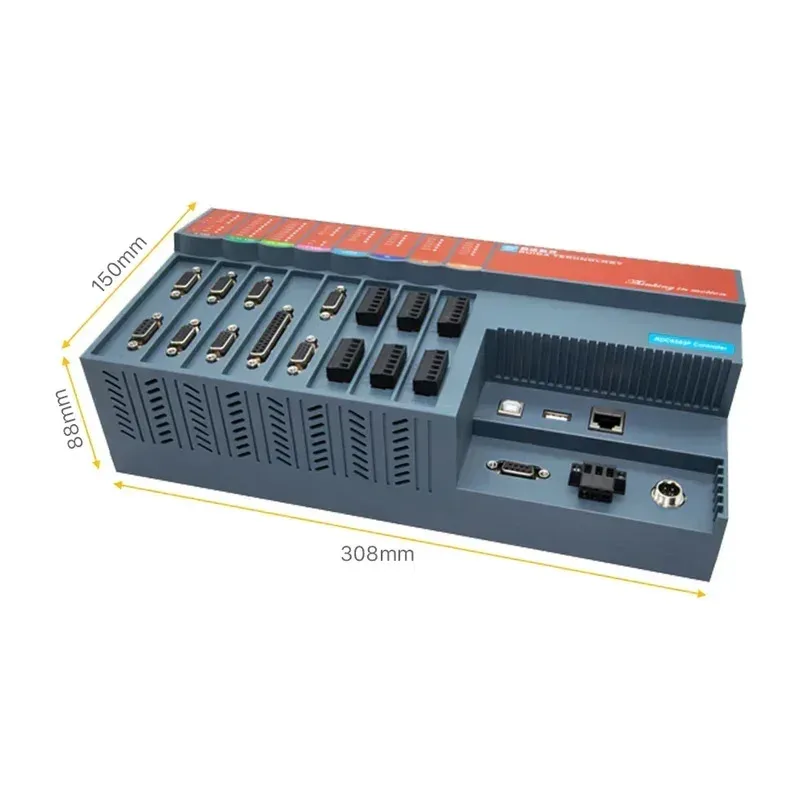 Latest Fiber Laser Controller Ruida RDC6563FG Auto-calibration Three Axis Control for 1064nm Fiber Cutting Machine
