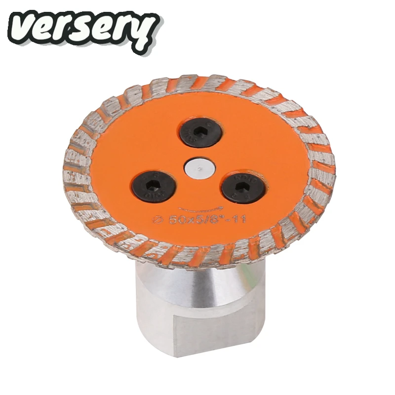 50mm Diamond Carving Grinding Saw Blade Disc 5/8\'\'-11 Thread Removable Flange 2\'\' Cutting For Marble Concrete Granite Stone Tile