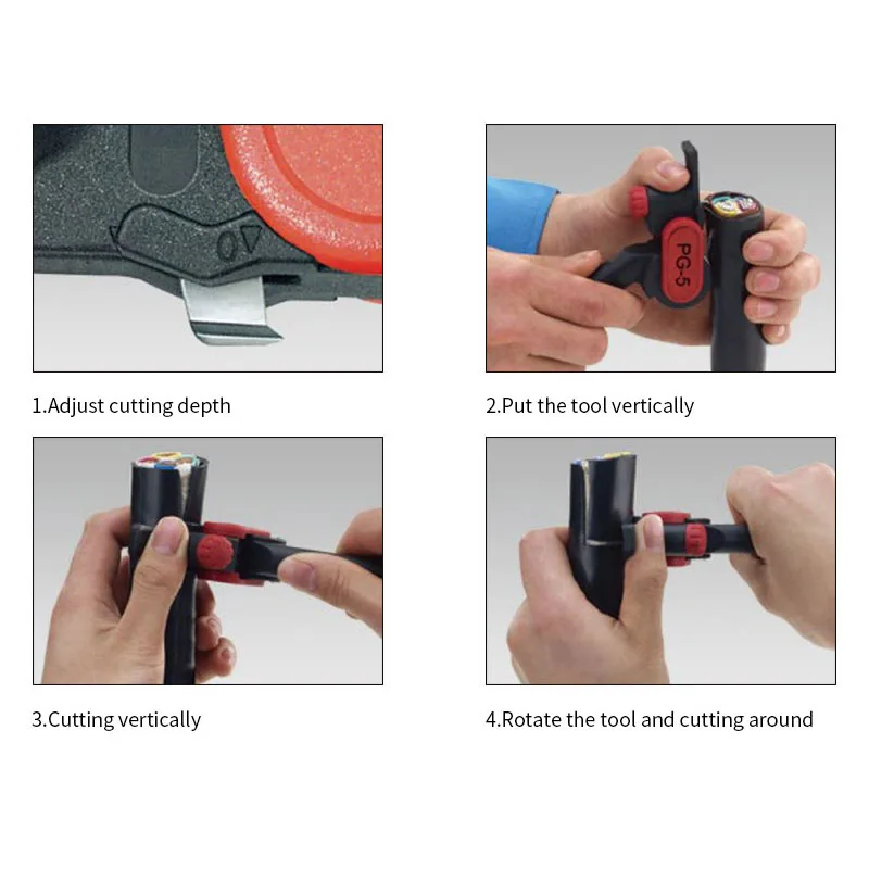 O50 PG-5 Electrician insulation peeling knife CABLE KNIFE WIRE STRIPPER