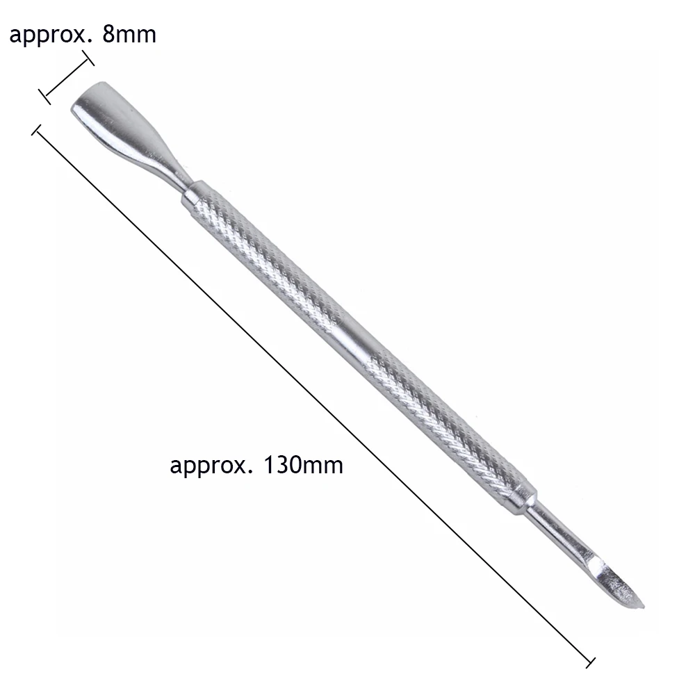 ชุดกรรไกรตัดเล็บสแตนเลส - ชุดทําเล็บมือและเล็บเท้ามืออาชีพพร้อมกรรไกรหนังกําพร้า, Pusher & Spoon, Nipper และ Trimmer