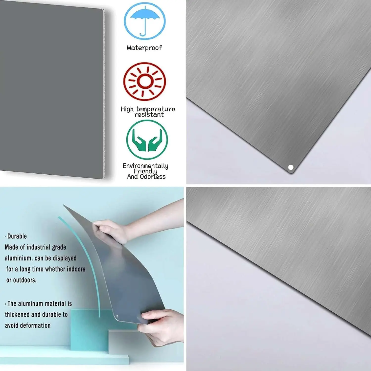 لافتة قصدير معدنية عتيقة - تصميم نسر الوحدة الغربية والمرونة، لوحة فنية جدارية تحفيزية باللون الأزرق والأصفر الريفي للرجال الكهف والمرآب #5