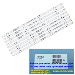 Nuova striscia di retroilluminazione a LED 49UH6210 49UH610A 49UH610T 49UH610V 49UH617T 49UH617V 49UH617Y 4949uh6100 49LF510V AGF79047201