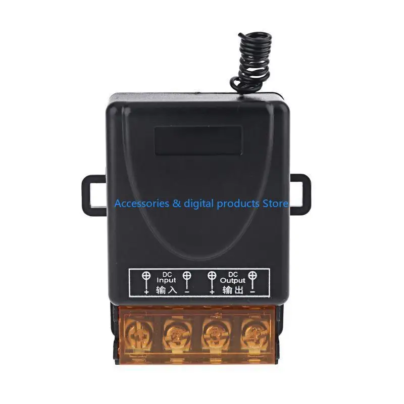 77JD RF433Mhz العالمي لاسلكي للتحكم عن بعد التبديل 9-85 فولت التتابع وحدة الاستقبال RF الارسال لبوابة فتحت باب المرآب #3
