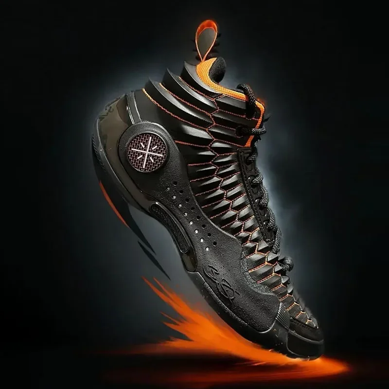 

Мужские баскетбольные кроссовки LI-NING WAY OF WADE 10, нескользящие профессиональные спортивные кроссовки Featherlight Max Rebound ABAS075