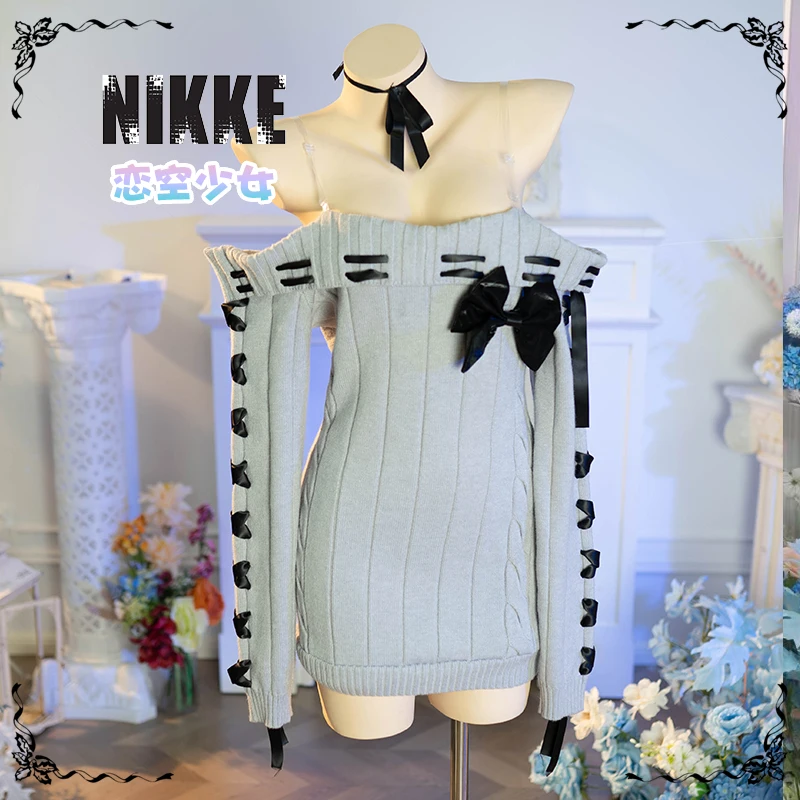 

Anime N I K KE Little Mermaid Sexy Sweater Cosplay Costume Halloween Costume