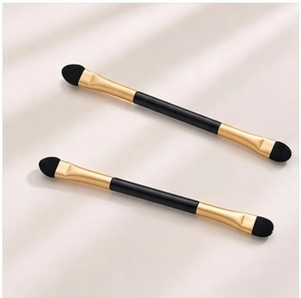50pcs Dual-Ended Eyeshadow Brush Set with Soft Bristles for Seamless Blending & Precision Application