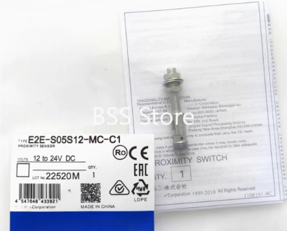 

E2E-S05S12-MC-B1 E2E-S05S12-MC-B2 E2E-S05S12-MC-C1 E2E-S05S12-MC-C2 Proximity Switch Sensor