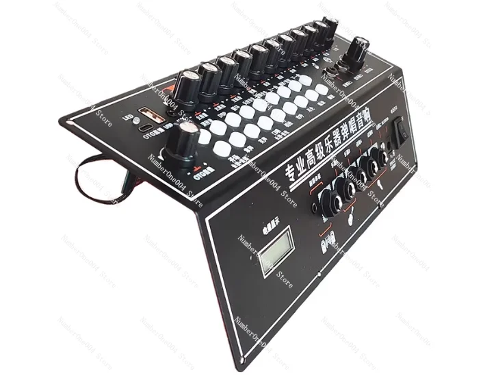 ل 12 فولت في الهواء الطلق الصوت الغناء أداء بلوتوث MP3 فك مجلس المحمولة الغيتار المتكلم مكبر كهربائي مجلس مع الطاقة #3