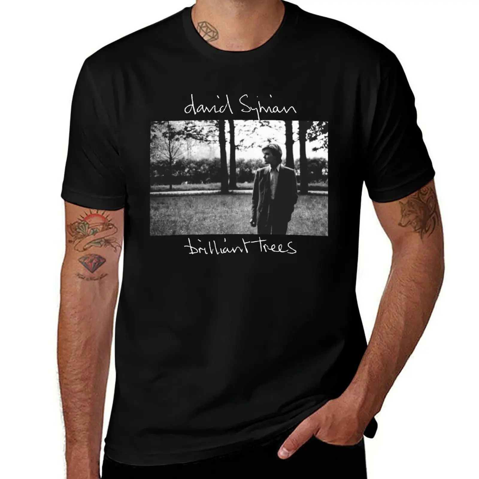 

vintage shirt man t t for T-Shirt shirts man prints DAVID t graphic with shirts cotton SYLVIAN