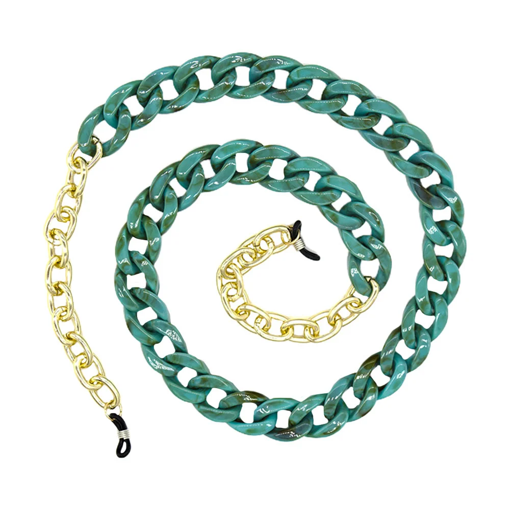 

Acrylic Glasses Chain Eyeglass Hanging Lanyard Spectacles Holder Durable Lightweight Strong Transparent Colorful Stylish Fashion