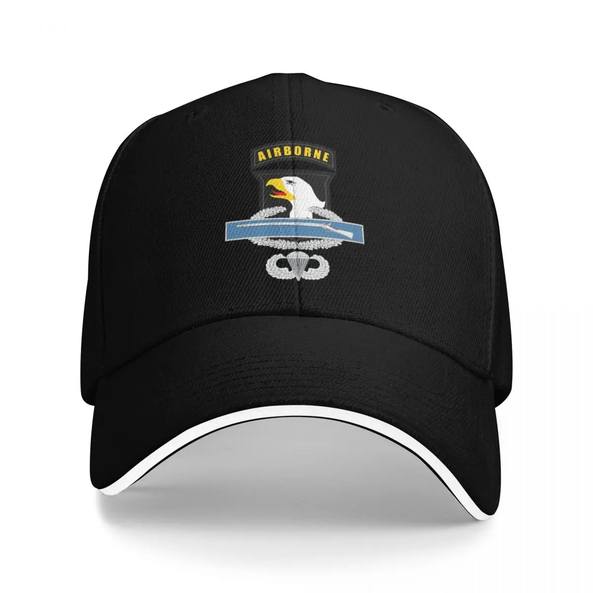 

101st Airborne Combat Infantry Badge CIB Airborne Baseball Cap custom caps Beach Outing Hats Man Women's