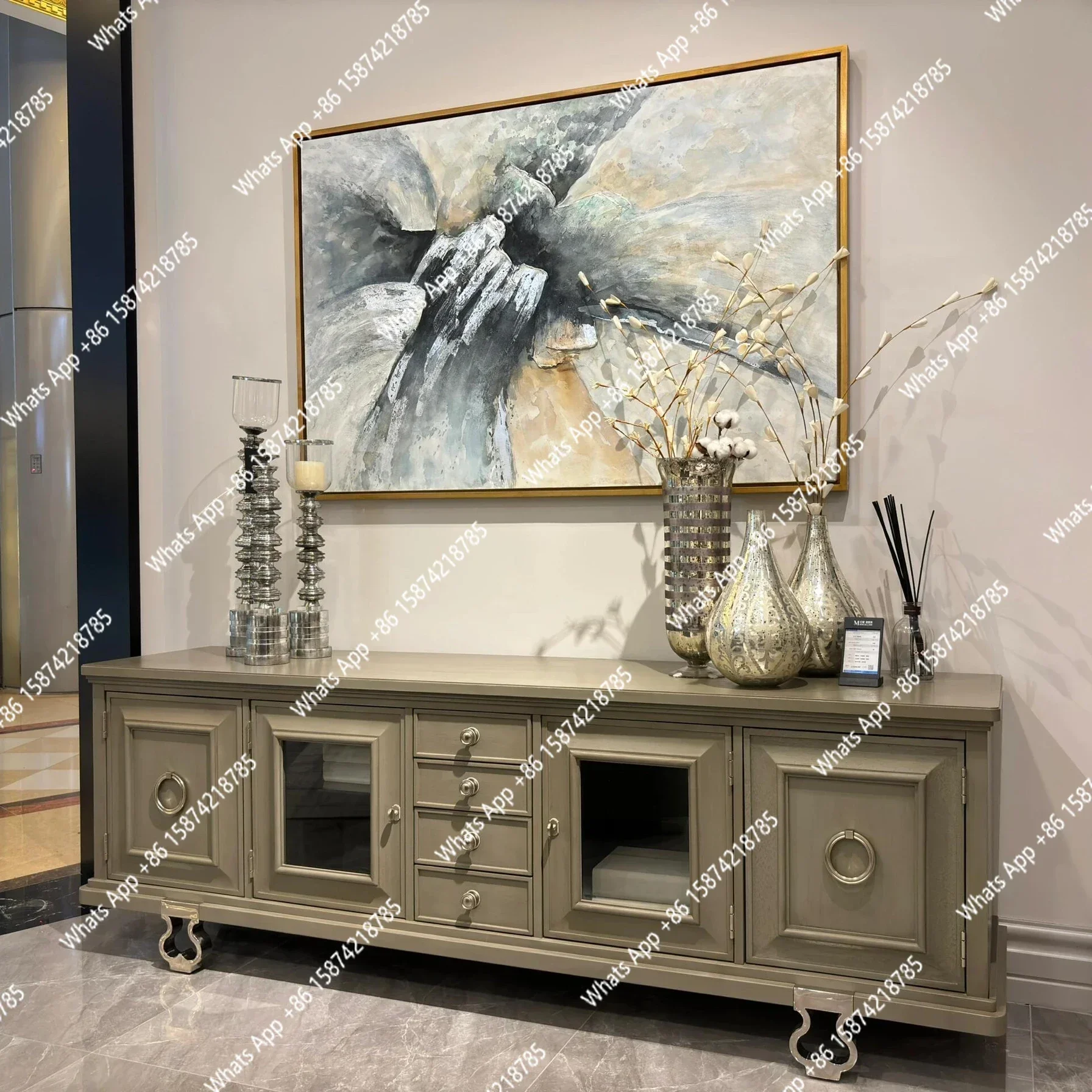 

S Современные роскошные подставки для телевизора Салонный динамик Минималистичные эстетические подставки для телевизора Дизайнерский скандинавский дисплей Пол Деревянная мебель Muebles Домашняя мебель