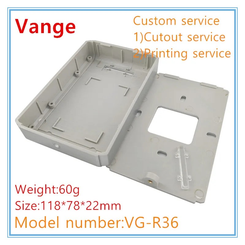 Vange RF PCB project box 118*78*22mm ABS plastic junction box