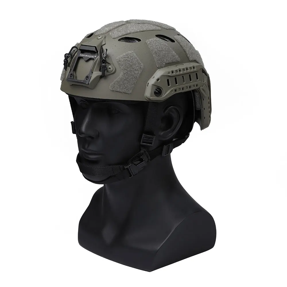 Emersongear Fast SF Ultra High Cut Taktischer Helm für Trainingskopf, schützender ABS-Schutz, Airsoft, Jagd, Radfahren, Kopfbedeckung – Detail 6