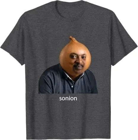 Lustiges Sonion Tuff Meme Gen Z T-Shirt Y2k Zwiebel Herren Mode Grafik Kleidung Neuheit Geschenk Humor Sonion Brainrot Witz Spruch Tee – Detail 4
