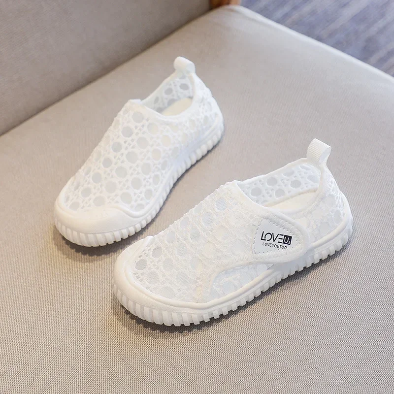 Baby Girls Casual Shoes Summer Boys Sneakers Breathable Mesh Children Shoes Soft Sole Infant Toddler Shoes Kids Sports Sandals