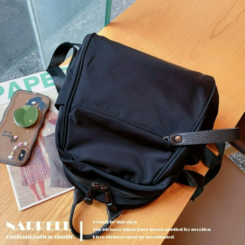 Diaper Bags New Style Backpack for Women Oxford Cloth Lightweight Travel Bag Fashionable Women's Versatile Backpack Mother's Bag